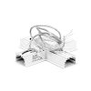 Łącznik X opraw V-TAC 16W linear downside biały VT-7-41-X 4000K 1600lm 5 lat gwarancji